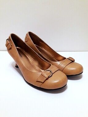 Y2K Classified Kitten Heel Shoes with Buckles - Golden Yellow - 2000s